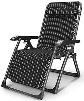 Silla Zero Gravity Silla Reclinable Sillón Plegable Silla De Exterior Zero Gravity , Tumbona Plegable Individual para Adultos, Tumbona De Jardín Zero 