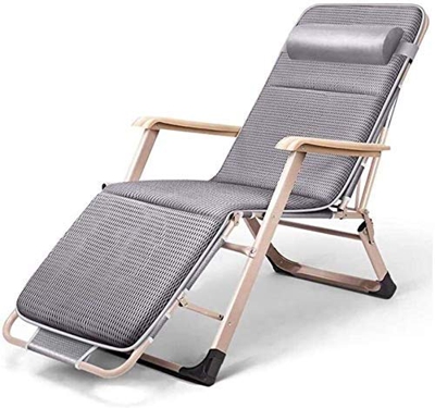 Tumbona Reclinable Plegable, Sillón De Gravedad Cero, Comedor Interior, Silla De Oficina En Casa, Comedor Al Aire Libre, Cámping, Silla De Camping Inc