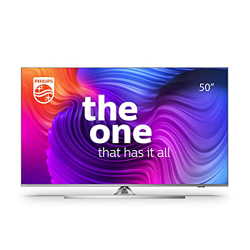 Philips 50PUS8506 50 Pulgadas 4K Smart TV UHD LED Android TV con Ambilight, Imagen HDR Vibrante, Dolby Vision cinematográfico y Sonido Atmos, Compatib en oferta