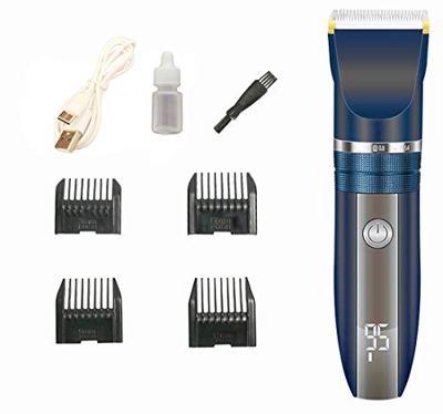 Shinon Tondeuse Cheveux Professionelle, 6 en 1 Tondeuse Barbe pour Homme Recargable Multifonctionnelle: Rasoir a Barbe, Cheveux, Sourcils, Tondeuse à