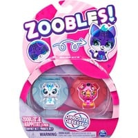 Paquete de 2 figuras coleccionables y transformables de oso polar Icy y cachorrito Firey y accesorio Happitat, Muñecos