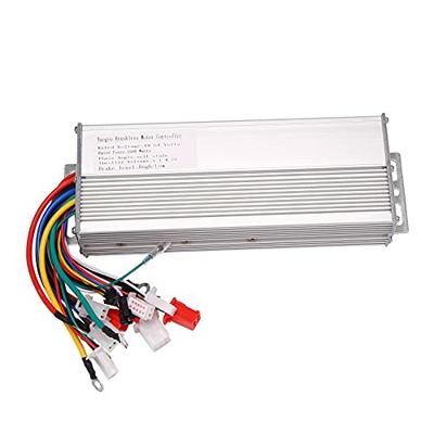 Wobekuy Controlador sin escobillas/controlador Ebike/controlador de motor Bldc de 48 V, 60 V, 64 V, 1500 W
