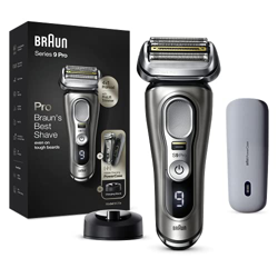 Braun Series 9 Pro Afeitadora Eléctrica Hombre, Máquina de Afeitar Barba con Recortadora ProLift y Cabezal 4en1 para Uso en Seco y en Mojado, Powercas precio
