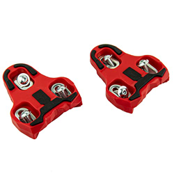  Velox CALES POUR PÉDALES Look KEO - ANTIDÉRAPANT - Rouge 9° - La paire, Rouge 9° precio