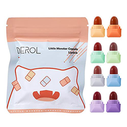 Juego De Mini Lápices Labiales, 8 Colores, Mini Lápiz Labial Mate-hidratante De Caramelo, Taza Nutritiva Y No Pegajosa De Larga Duración, Sin Decolora características