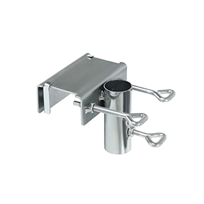 QERMULA Soporte de sombrilla Clip de Paraguas Soporte de fijación de jardín Abrazadera Resistente Soporte de Patio Banco Buddy Clip Fijo Soporte de so