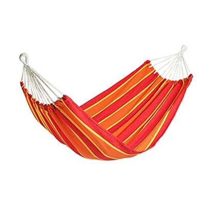 ZSP Hamaca Hamaca para Acampar al Aire Libre portátil, Lienzo Grueso hamacas Individuales Anti-Rollover Swing Interior Interior Balancearse