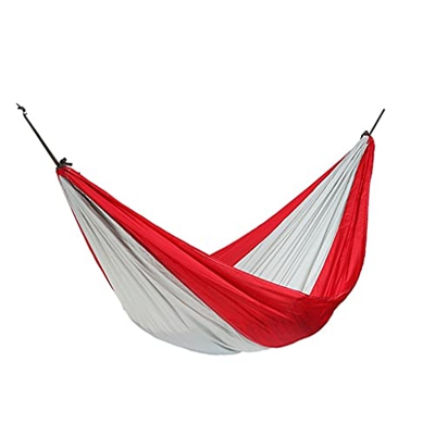 ZSP Hamaca 275 * 138cm Hamaca para Acampar al Aire Libre portátil, luz de Ocio Individuales Dobles hamacas Balancearse