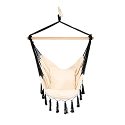 ZSP Hamaca Hamacas Interior al Aire Libre Colgando Asiento Tassel niños Columpio Cuna Dormitorio Silla de Seguridad Individual Balancearse precio