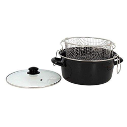 "BAUMALU - Freidora (26 cm de di metro), color negro" precio