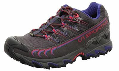 LA SPORTIVA Ultra Raptor Woman GTX, Zapatillas de Trail Running Mujer, Carbon/Love Potion, 41 EU