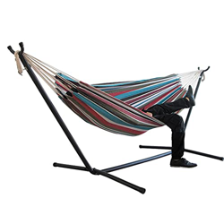 ZSP Hamaca Hamaca de Campamento al Aire Libre portátil Paño Ligero Hamacas de paracaídas Balancearse (Color : A) características