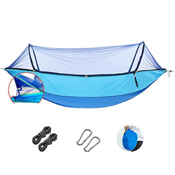 Hamaca para Camping Hammock Hamaca Con Malla De Alta Densidad Resistente Al Desgarro De Nylon Hamaca De Campamento Anti Rollo De Diseño Para Puercos D precio