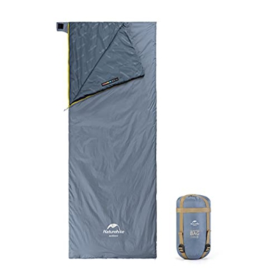 Naturehike Saco de Dormir Ligero portátil Comfort Impermeable con compresión del Saco de Dormir Ideal para los Viajes de Camping y Actividades al Aire