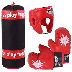 SOPHM5 Sacos Pesados de Boxeo Kit de Boxeo para jóvenes, Conjunto de Fitness, Bolsa de perforación de niños, Guante, Casco para niños Fitness Adultos  precio