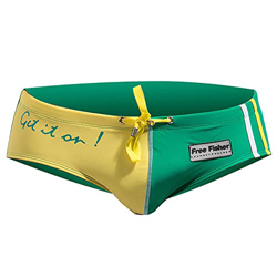 L PATTERN Bañadores Hombre con Protector Solar, Fácil de Secar, Agradable a La Piel, Bañador de Playa para Hombre de Verano, Verde, S características