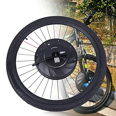 Kit de conversión para rueda delantera de bicicleta eléctrica, motor de 36 V 240 W, rueda delantera, motor de bicicleta eléctrica, motor de conversión