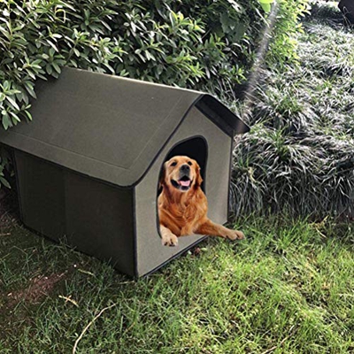 DASINI Casa para mascotas, refugio plegable para mascotas, impermeable, casa de gatitos, casa para cachorros al aire libre, tienda de campaña portátil
