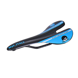 Elita One - Sillín para bicicleta de carretera de carreras y MTB de fibra de carbono súper ligero, turquesa, 272mm*132mm en oferta