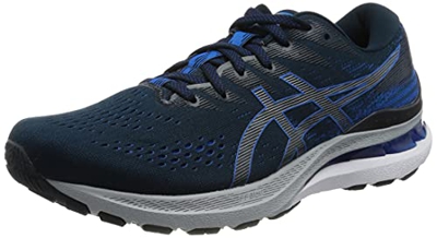 Asics Gel-Kayano 28, Running Shoe Hombre, French Blue/Electric Blue, 46.5 EU