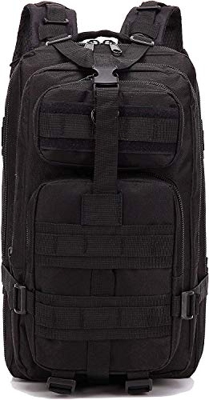 LHI 30L Mochila Táctica Militar Mochila para Hombre y Mujer, Mochila de duradera multifuncional con muchos bolsillos para Senderismo Acampada Montañis