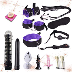 Conjunto de 15 piezas Sláve Böñdägërömäñce Conjunto para mujer Hombre Cöüplë Rẹstraịnt Fëtịsh Bøñdäge Bëgiññer Sët precio