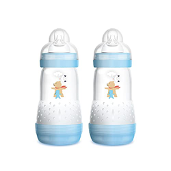 MAM Biberón Easy Start Anti-Colic A137 - Sistema Anti-Colic Patentado con Tetina de Silicona Skinsofttm Ultrasuave, Bebés a Partir de 2 Meses, Autoest precio