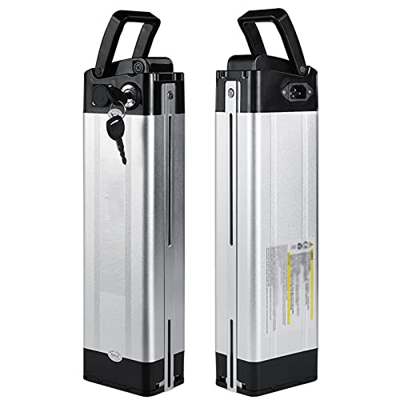 AJDGL Batería Ebike 48V / 36V 20AH / 15AH / 12Ah / 10AH Batería de Iones de Litio de Litio E-Bike Descarga Bicicletas eléctricas con BMS, Interruptor 