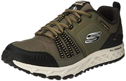 Skechers Escape Plan, Zapatillas Hombre, Verde (OLBK Black Leather/Mesh/Trim), 42 EU características