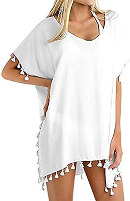 Chalier Pareo Playa Mujer, Traje de Baño Encubrimientos Camisolas Playa Ropa Vestido Playa Mujer