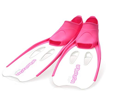AQUAZON Aletas para niños Flipper, Aletas para bucear, Ideales para bucear con esnórquel, bucear o como Aletas de natación, Aletas para bucear con esn