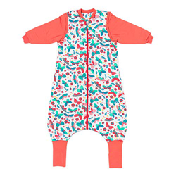 Ver Schlummersack Saco de dormir para todo el año con piernas y puños alargados para los pies, 2,5 tog, con mangas desmontables, diseño de mariposas, 90 c y sus características Schlummersack Saco de dormir para todo el año con piernas y puños alargados para los pies, 2,5 tog, con mangas desmontables, diseño de mariposas, 90 c precio