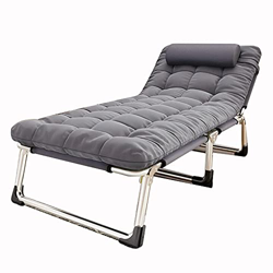 FCFLXJ Reclinador Plegable, Silla de Gravedad Cero al Aire Libre, Cama de Silla de Siesta de Oficina, para Picnic Camping Sunbath Beach precio