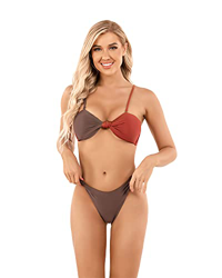 Bikinis Mujer 2021, Bikinis Mujer Push up de 2 Piezas, Traje de Baño Mujer Inalámbrico Acolchado y Ajustable, Bikini Mujer con Almohadilla para el Pec precio