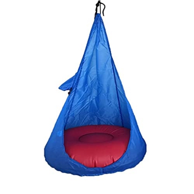 ZSP Hamaca Portátil Inicio Hamaca Silla Silla Niños Swing Pod Poder Individual Interior Al Aire Libre Temporada Asiento Colgante Balancearse (Color : 