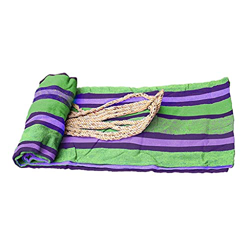 ZSP Hamaca Hamaca de algodón de la Lona de la Cama de Columpio portátil Hamacas para Camping para el jardín de la Playa al Aire Libre Balancearse (Col características