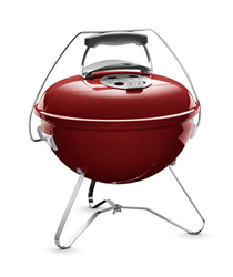 Weber Smokey Joe Premium Parrilla Tetera Carbón vegetal Rojo - Barbacoa (Parrilla, Carbón vegetal, 34,5 cm, Tetera, Parrilla, Rojo) precio