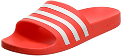 adidas Adilette Aqua, Slide Sandal Hombre, Solar Red/Cloud White/Solar Red, 46 EU en oferta