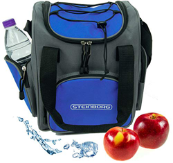 Steinborg - Nevera portátil de 16 litros, bolsa térmica térmica de nevera para coche, camping y exterior, con asa de 12 V en oferta