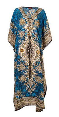 Moda étnica kaftan largo estilo oriental caftan poliéster boubou africano verano vestido kaftan djellaba mujeres bohemia playa playa oversize caftan,