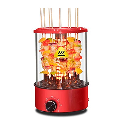 Horno asador Vertical, Parrilla eléctrica multifunción, Horno Giratorio sin Humo, Parrilla de Barbacoa, para Uso doméstico, Horno Tostador infrarrojo
