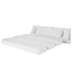 Changor Ducha Silla, Plegable Mesa de Trabajo Bañera Heces Ducha Silla con Aluminio Aleación y El plastico 35x32x6cm por SPA,Caliente Tina características