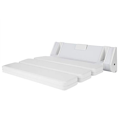 Changor Ducha Silla, Plegable Mesa de Trabajo Bañera Heces Ducha Silla con Aluminio Aleación y El plastico 35x32x6cm por SPA,Caliente Tina