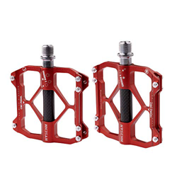 HYSENM Pedales MTB Bicicleta de Montaña 3 Rodamientos Antideslizante 9/16" Pedales Planos de Aleación de Aluminio para BMX Ciclismo Ligero características