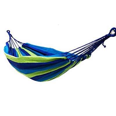 ZSP Hamaca Hamaca portátil Cama oscilante Larga y Ancha Doble hamacas con Bolsa de Transporte para jardín de Playa. Balancearse (Color : A)