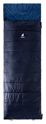 DEUTER Orbit SQ +5° Saco de Dormir de Fibra sintética, Unisex Adulto, Acero Navy-Steel, Normal