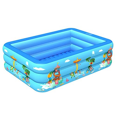 DDyna Piscina Inflable para niños, Compatible con Adultos, niños, Baby-Blow u