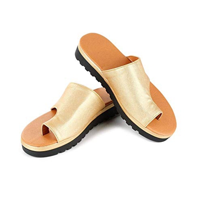 JTLB Sandalias de Plataforma cómodas Zapatos de Plataforma de cuña Zapatos de Viaje de Playa de Verano Mujeres Sandalias de Plataforma de Apoyo Hallux
