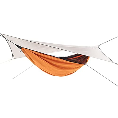 Columpio Una sola hamaca doble con toldo Hamaca de la sombrilla anti-rollover de giro al aire libre Adecuado for el recorrido de mochila for acampar 1