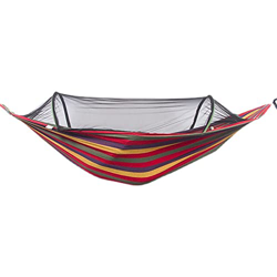 Chunshop Columpio Hamaca portátil Swing Doble Hamaca al Aire Libre Anti-Rollover con Tapa de Malla Camping Camping Interior Swing 114.1x47.2 Pulgadas  precio